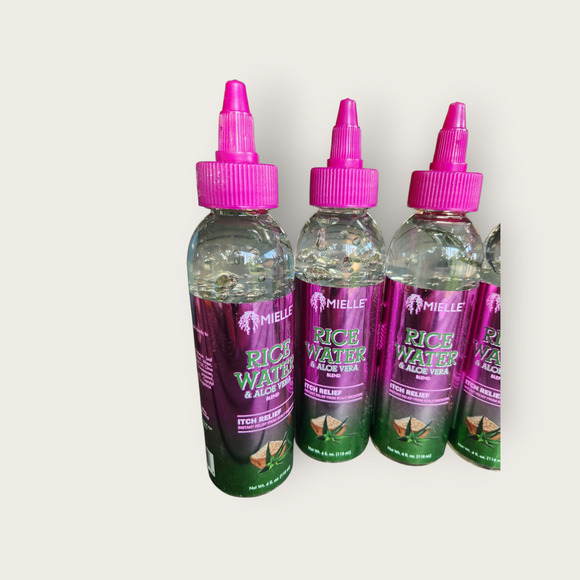 Mielle Rice Water and Aloe serum Itch Relief 4 fl oz (6 pack) Hair Care Sealed - Picture 4 of 6